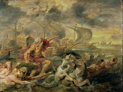 Neptune Calming the Tempest by Peter Paul Rubens
